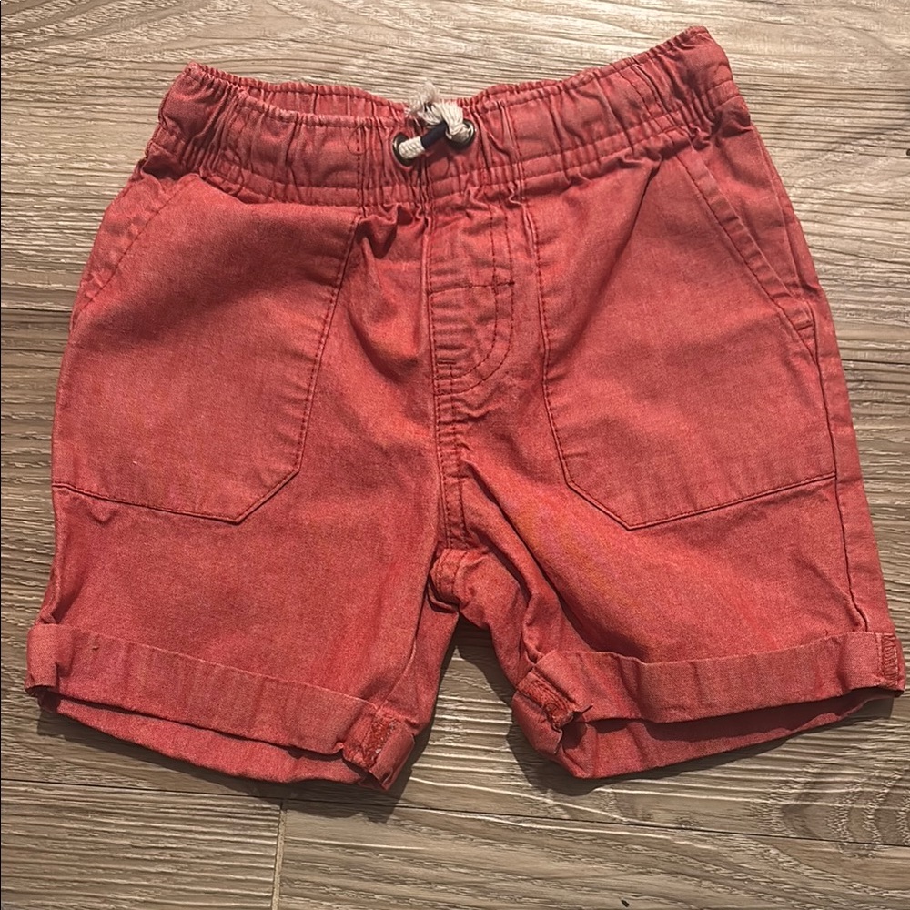 Red Kids Shorts